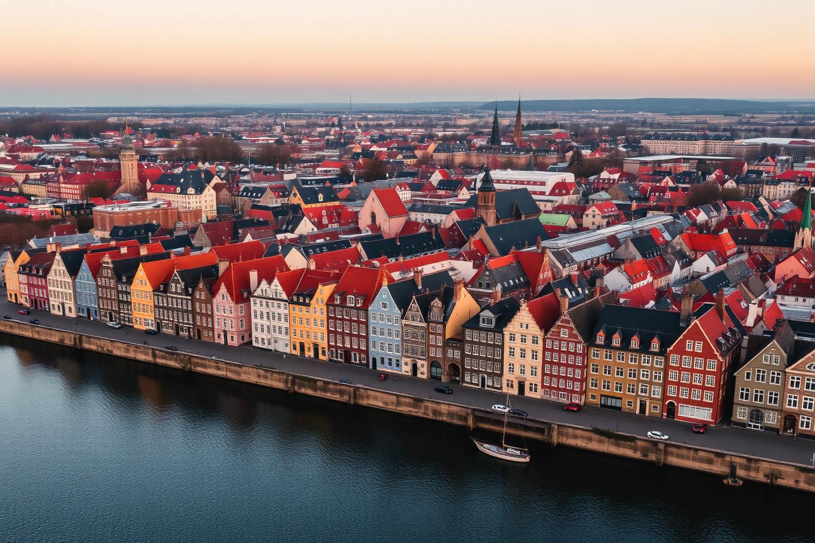 Gdańsk z drona