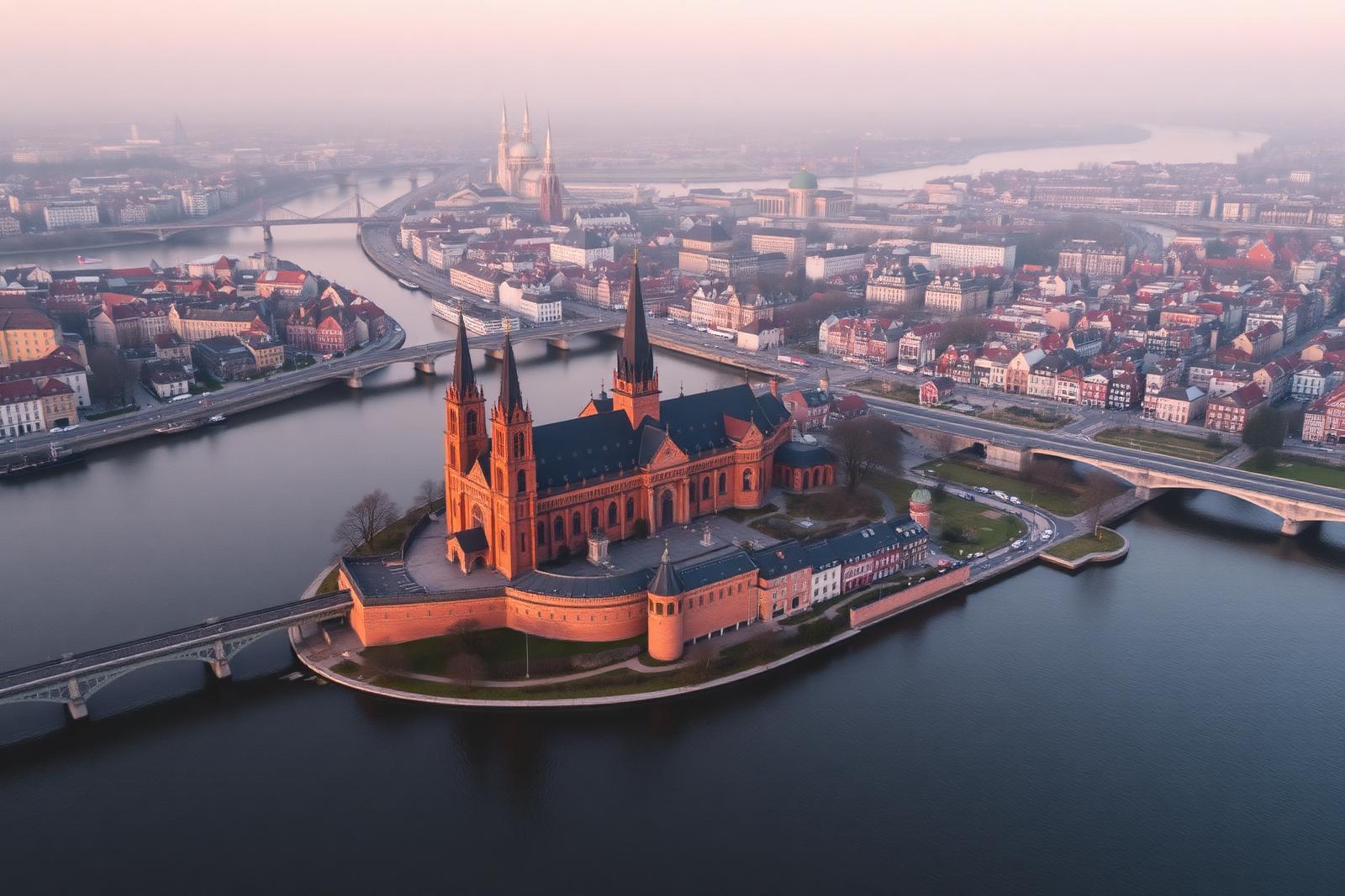 Wrocław z drona
